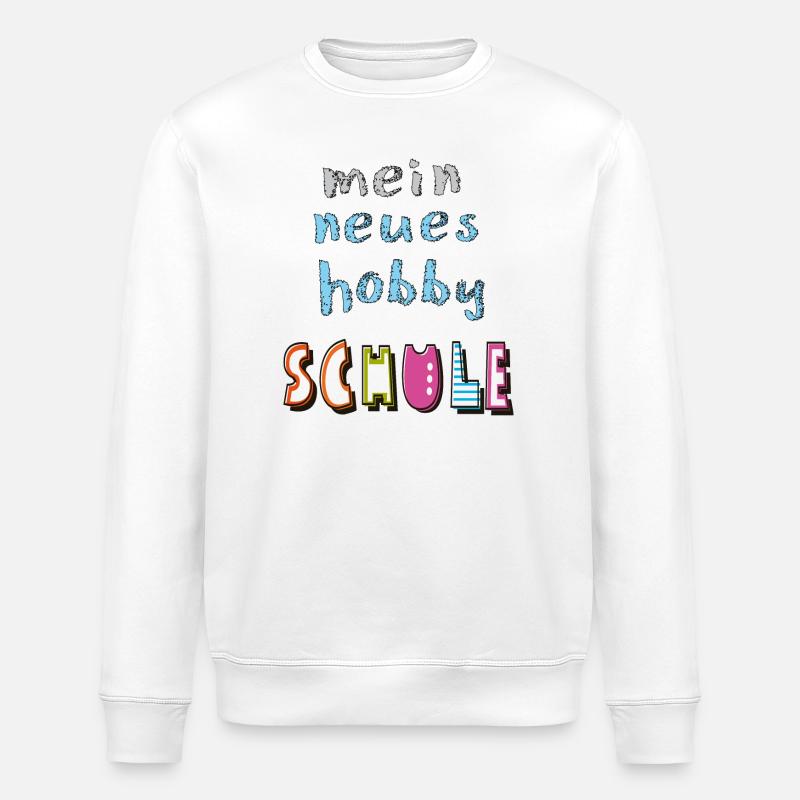 Schule Schulkind - Stanley/Stella Unisex Bio-Sweatshirt ROLLER - Weiß