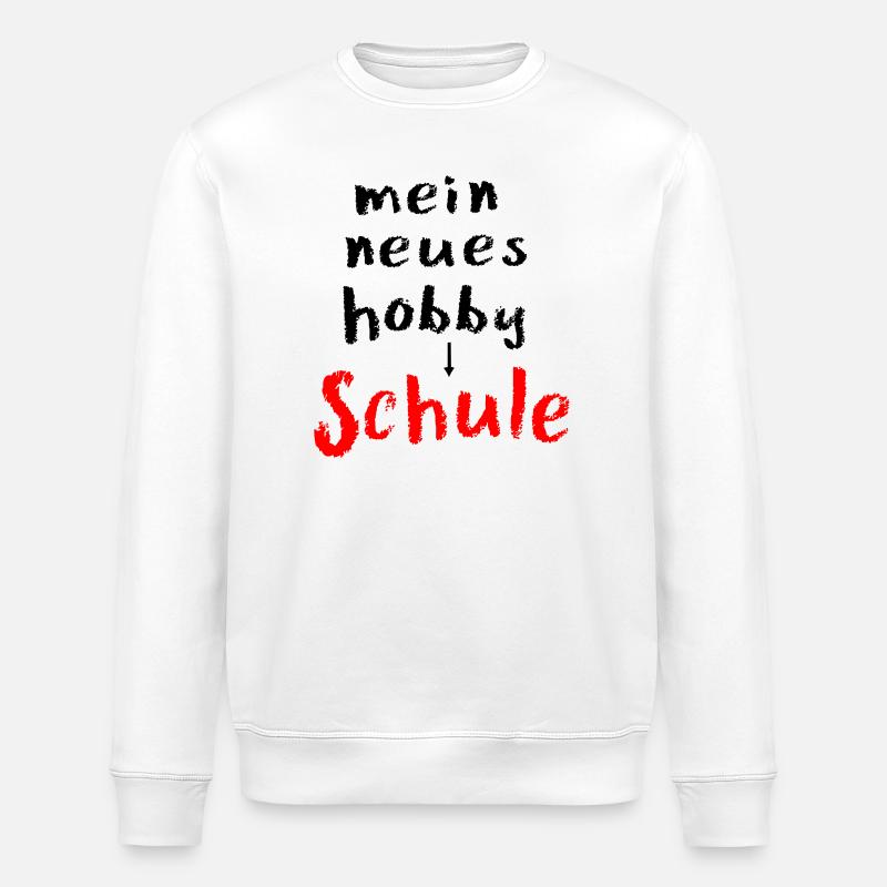Schule Schulanfang Hobby - Stanley/Stella Unisex Bio-Sweatshirt ROLLER - Weiß