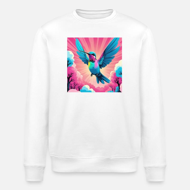 Colibri - Sweat bio ROLLER Stanley/Stella Unisexe - blanc