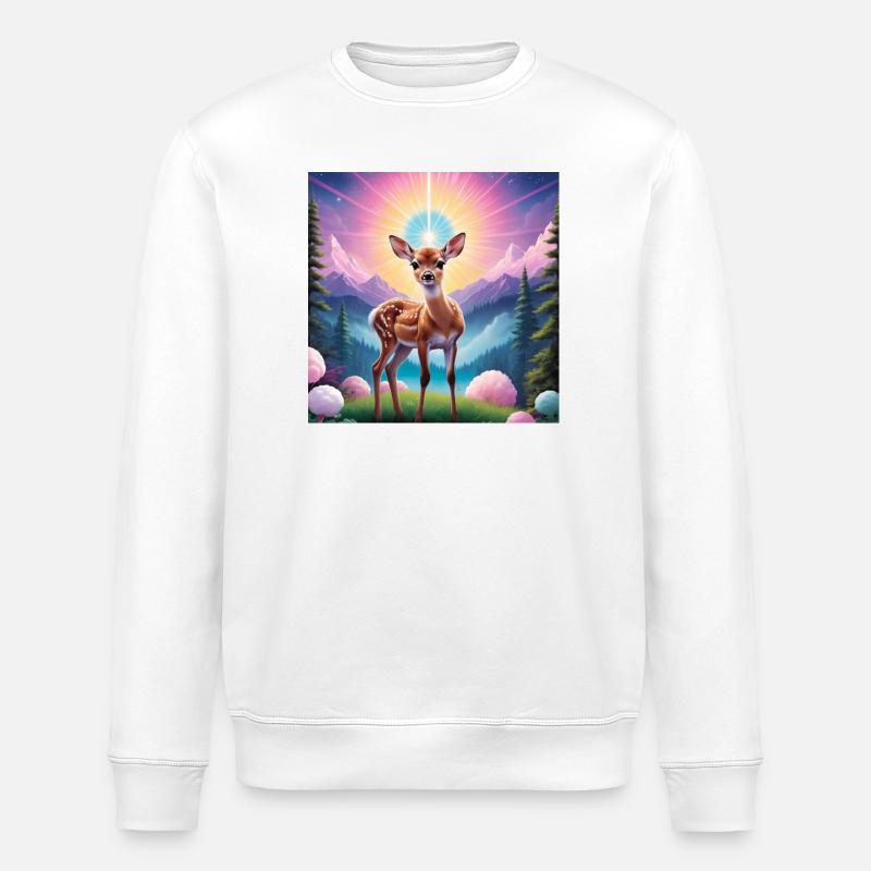 Faon - Sweat bio ROLLER Stanley/Stella Unisexe - blanc