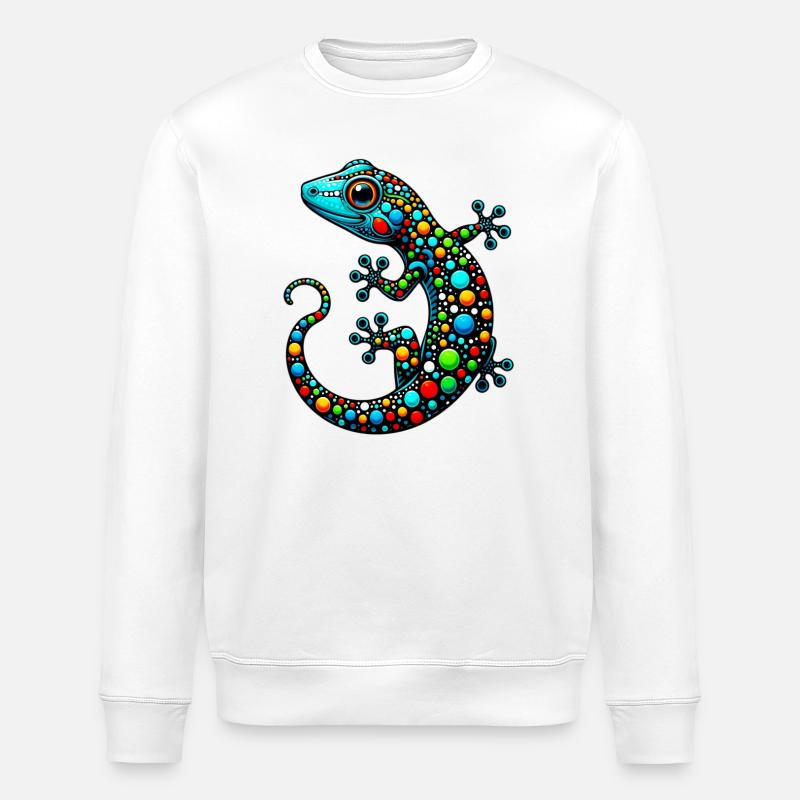 Gecko - Sweat bio ROLLER Stanley/Stella Unisexe - blanc