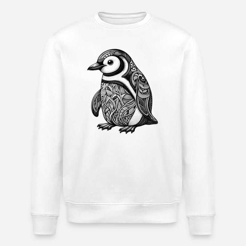 Pingouin - Sweat bio ROLLER Stanley/Stella Unisexe - blanc