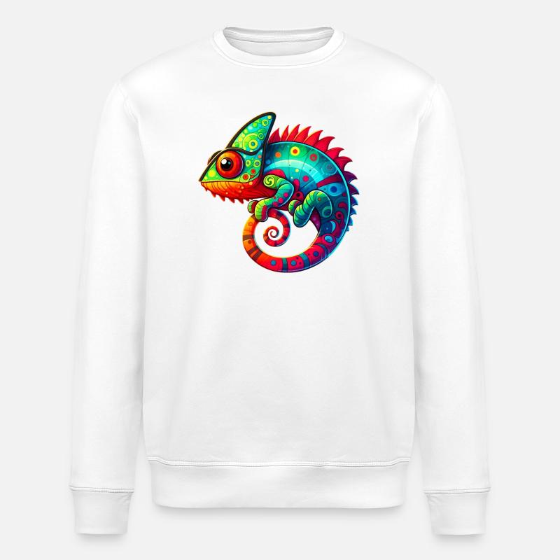 Chameleon - Stanley/Stella ROLLER Unisex Organic Sweatshirt - white