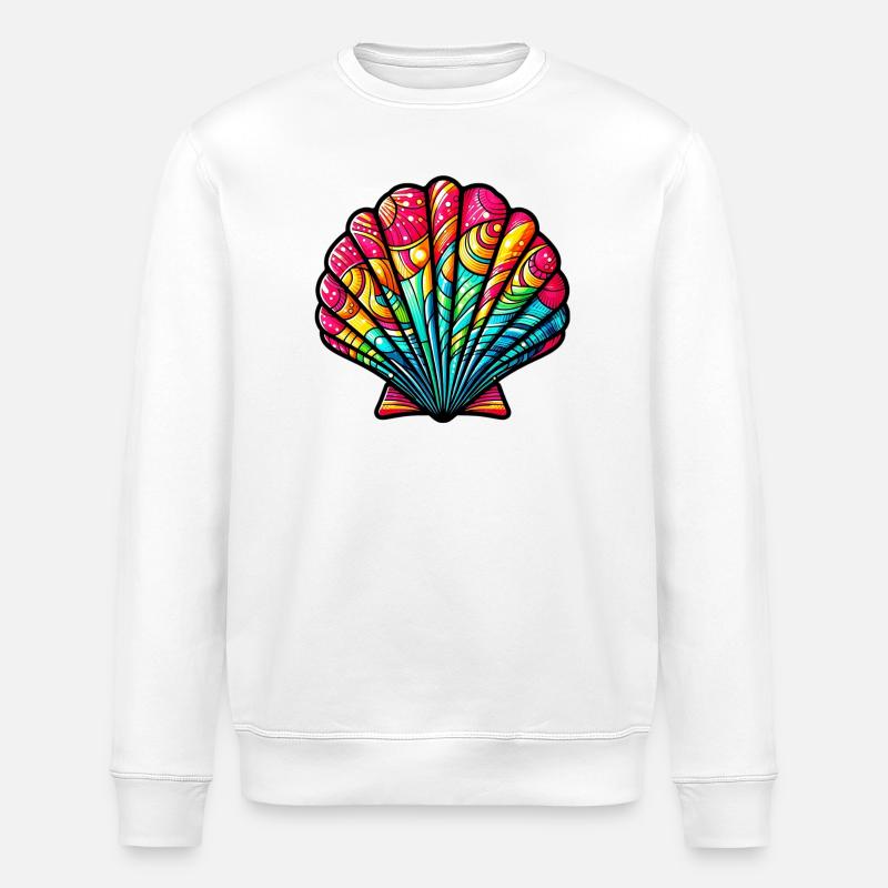 Shell - Stanley/Stella ROLLER Unisex Organic Sweatshirt - white