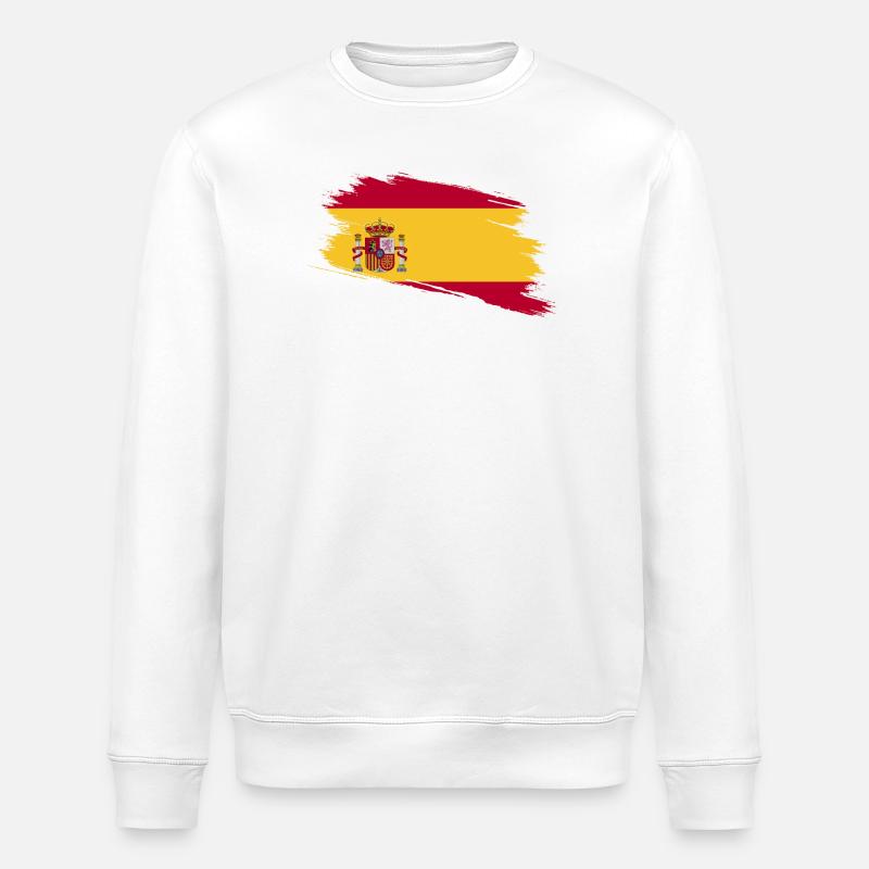 Espagne ! - Sweat bio ROLLER Stanley/Stella Unisexe - blanc