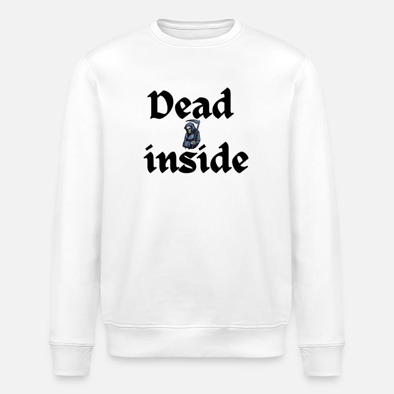 Cadeau squelette - Sweat bio ROLLER Stanley/Stella Unisexe - blanc