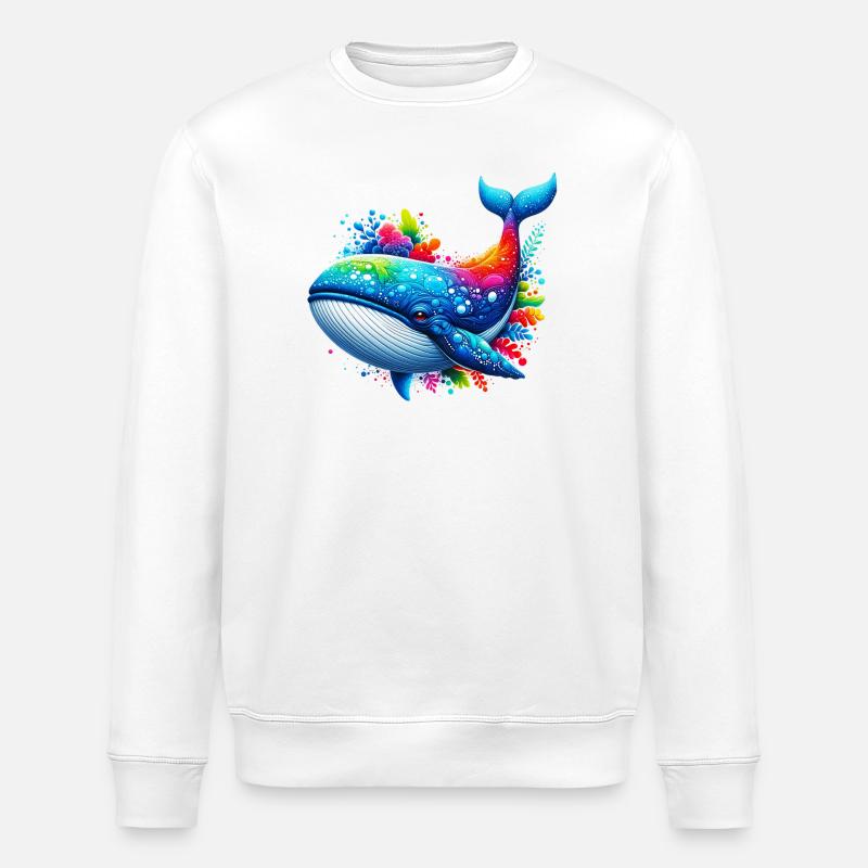 Wal - Stanley/Stella Unisex Bio-Sweatshirt ROLLER - Weiß