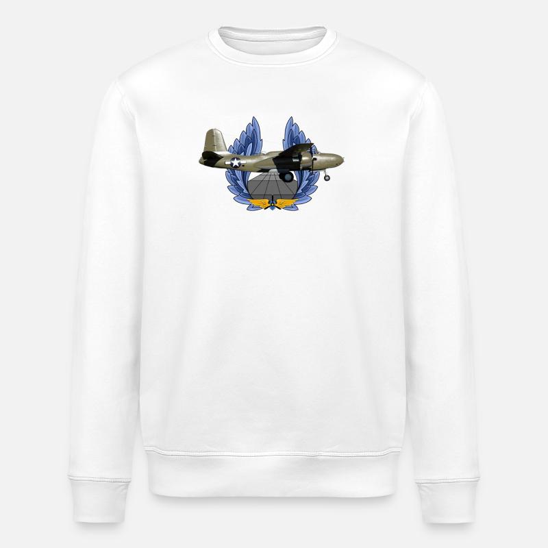 A-20 Havoc - Sweat bio ROLLER Stanley/Stella Unisexe - blanc