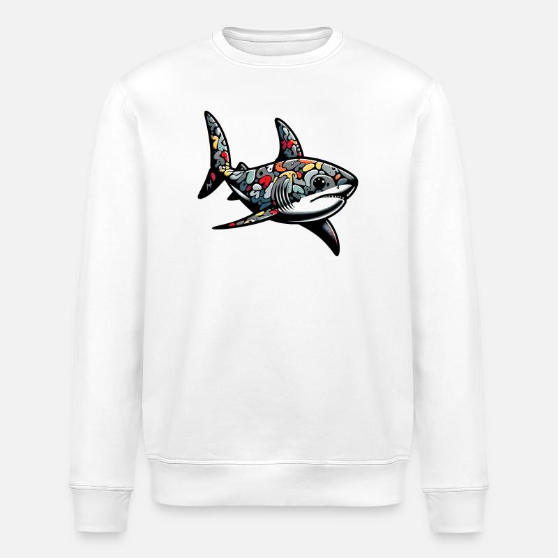 Hai - Stanley/Stella Unisex Bio-Sweatshirt ROLLER - Weiß