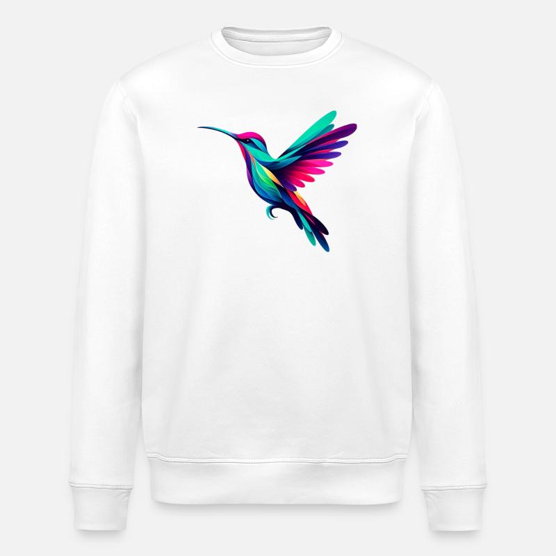 Colibri - Sweat bio ROLLER Stanley/Stella Unisexe - blanc