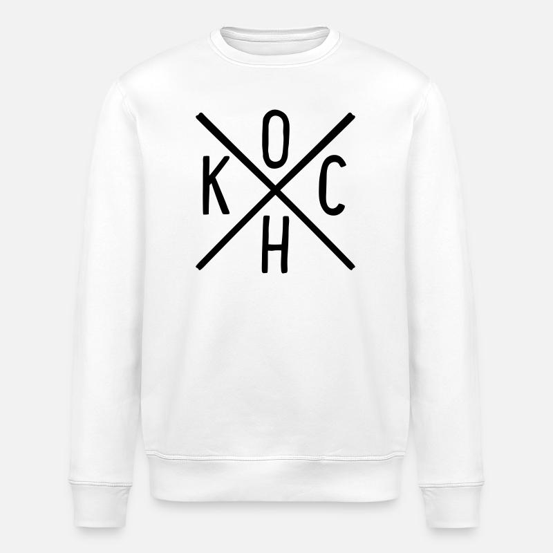 Koch - Stanley/Stella Unisex Bio-Sweatshirt ROLLER - Weiß