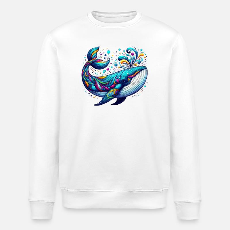 Wal - Stanley/Stella Unisex Bio-Sweatshirt ROLLER - Weiß