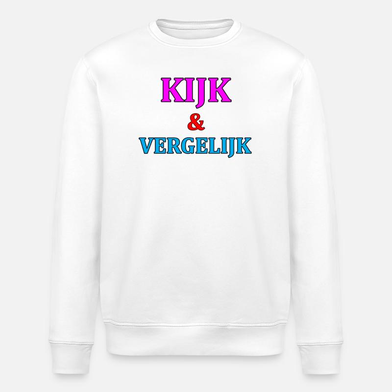 Look & Compare Motivation Imprimer - Sweat bio ROLLER Stanley/Stella Unisexe - blanc