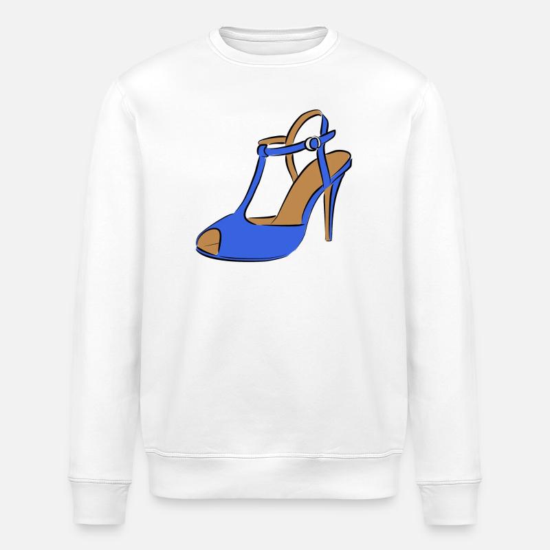 Schuh Mode - Stanley/Stella Unisex Bio-Sweatshirt ROLLER - Weiß