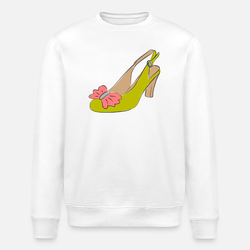 Schuh Damenschuh - Stanley/Stella Unisex Bio-Sweatshirt ROLLER - Weiß