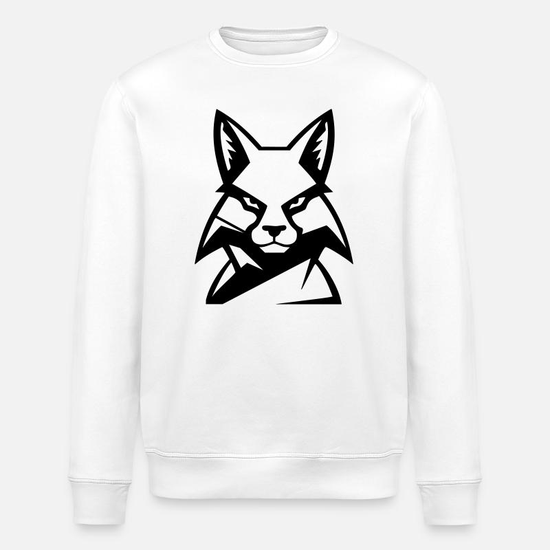 Frecher Fuchs - Stanley/Stella Unisex Bio-Sweatshirt ROLLER - Weiß