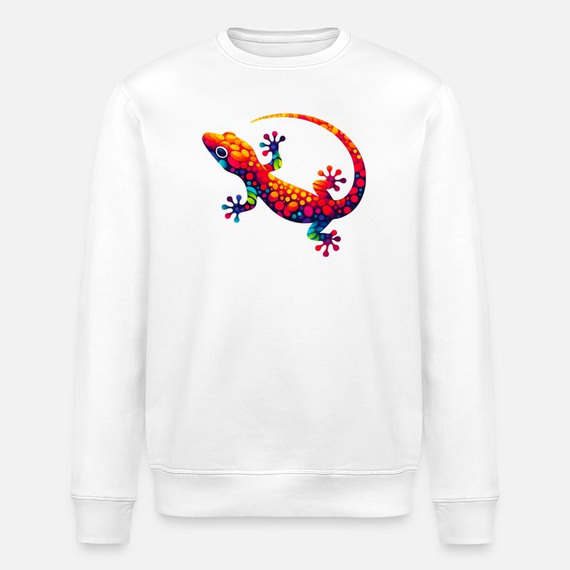 Gecko - Sweat bio ROLLER Stanley/Stella Unisexe - blanc