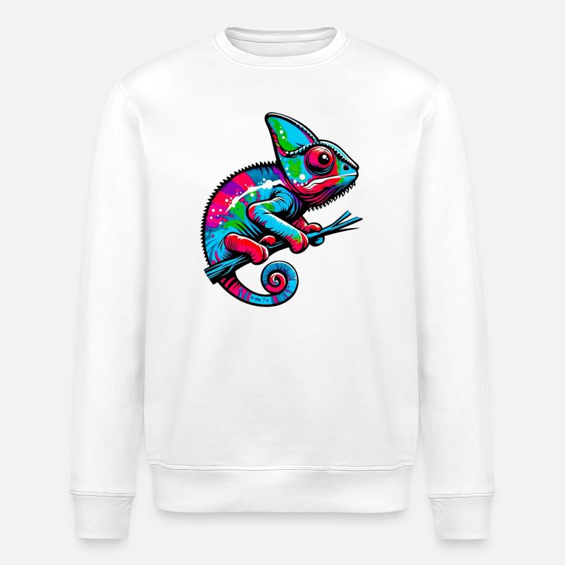 Chamäleon - Stanley/Stella Unisex Bio-Sweatshirt ROLLER - Weiß