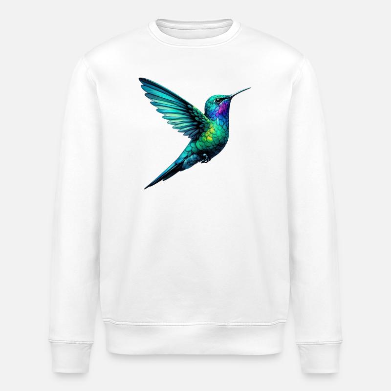 Colibri - Sweat bio ROLLER Stanley/Stella Unisexe - blanc