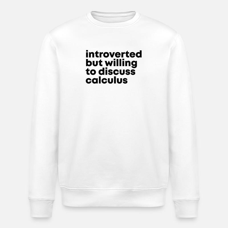 Infinitesimalrechnung - Stanley/Stella Unisex Bio-Sweatshirt ROLLER - Weiß