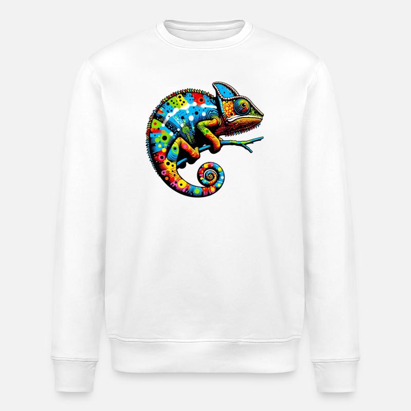 Chamäleon - Stanley/Stella Unisex Bio-Sweatshirt ROLLER - Weiß