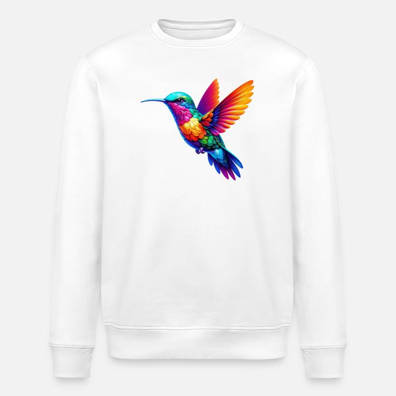 Colibri - Sweat bio ROLLER Stanley/Stella Unisexe - blanc