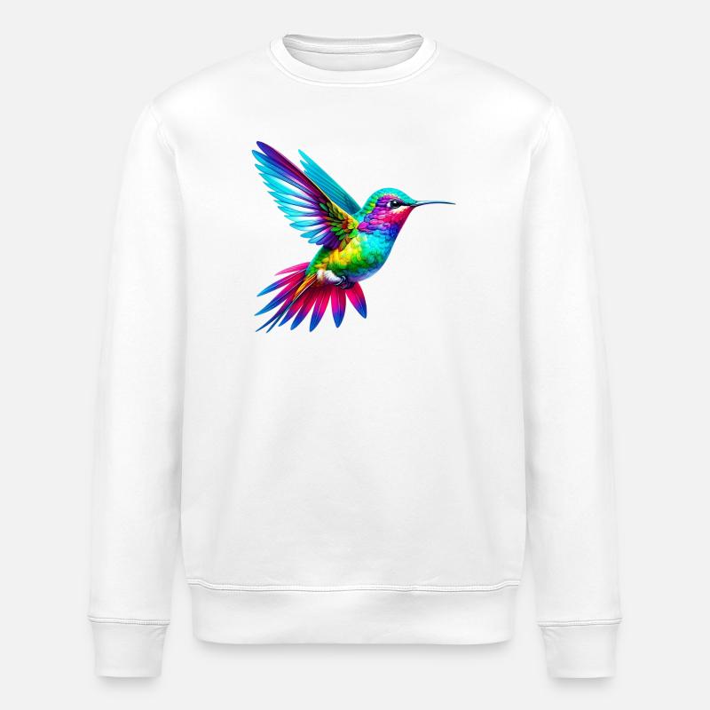 Colibri - Sweat bio ROLLER Stanley/Stella Unisexe - blanc