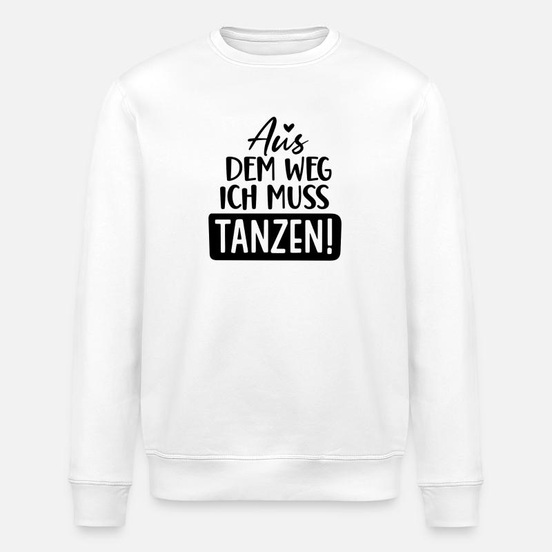 Fête Week-end Tango Disco Pub - Sweat bio ROLLER Stanley/Stella Unisexe - blanc