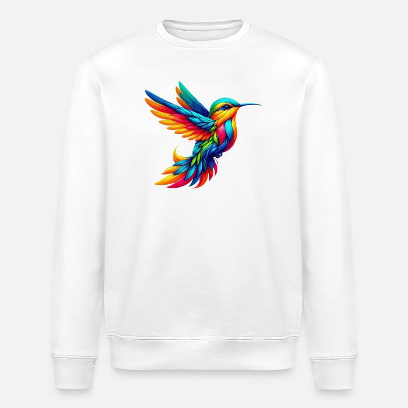 Colibri - Sweat bio ROLLER Stanley/Stella Unisexe - blanc