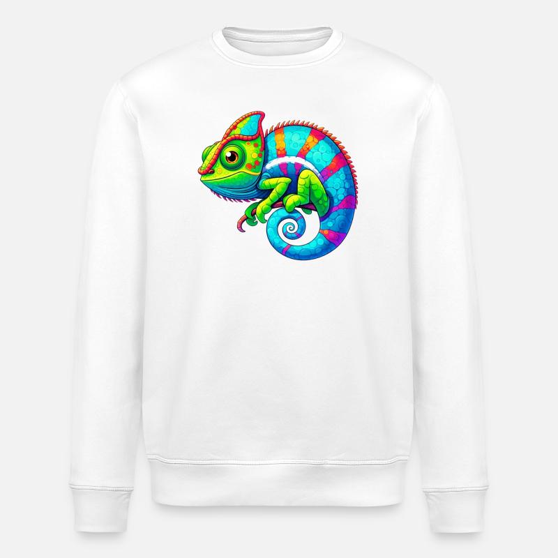 Chameleon - Stanley/Stella ROLLER Unisex Organic Sweatshirt - white