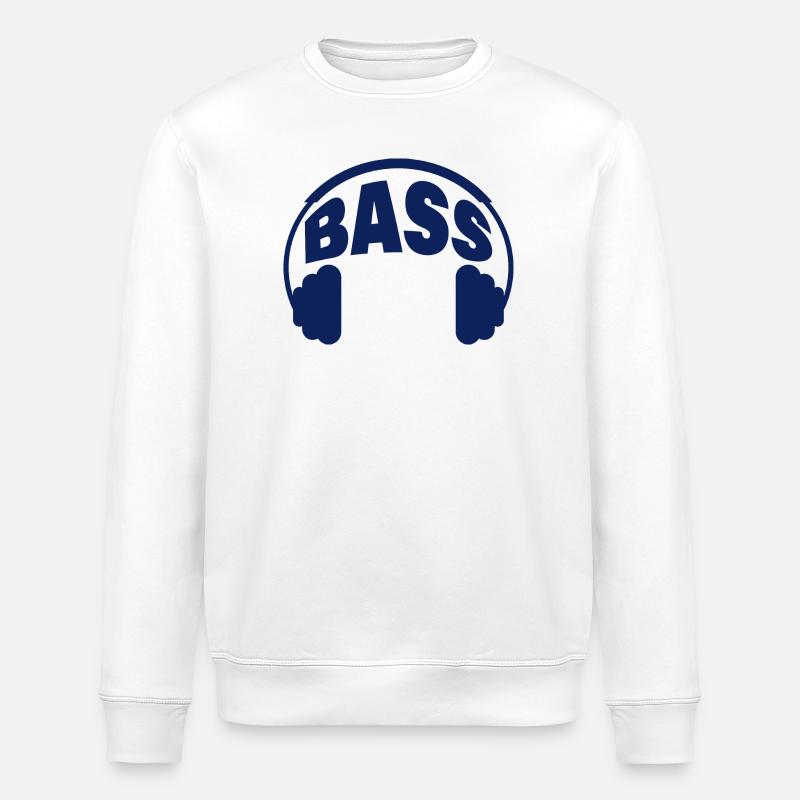 BASSE - Sweat bio ROLLER Stanley/Stella Unisexe - blanc