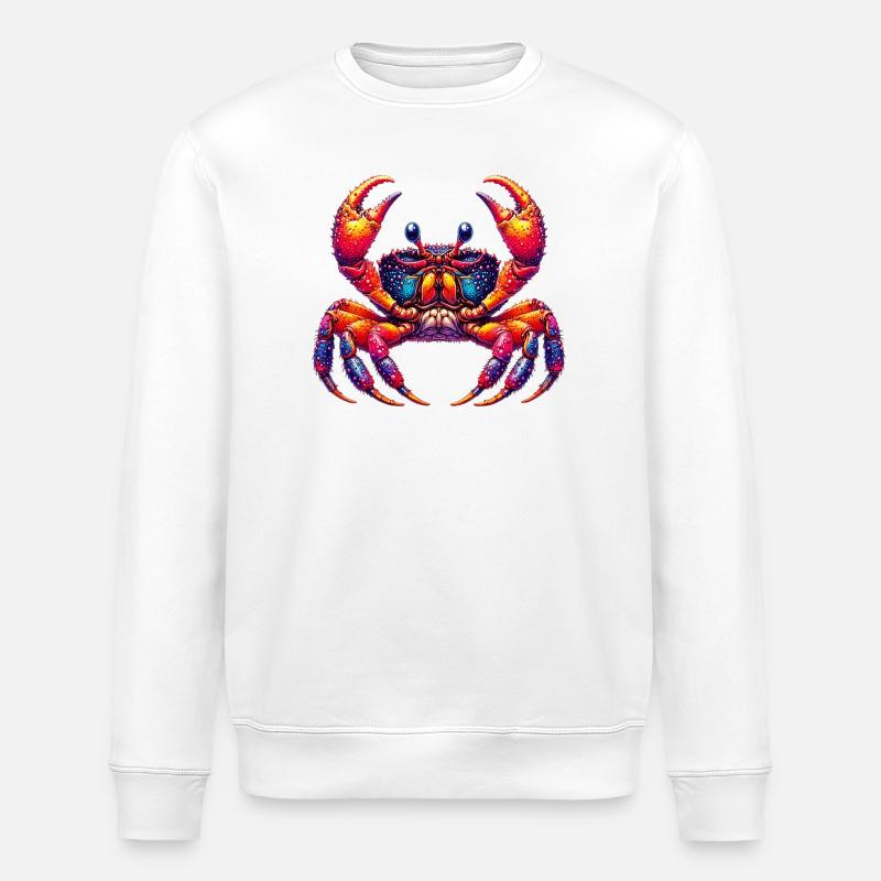 Krebs - Stanley/Stella Unisex Bio-Sweatshirt ROLLER - Weiß