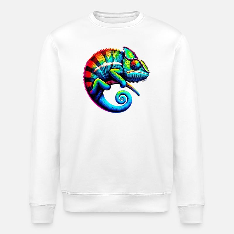 Chameleon - Stanley/Stella ROLLER Unisex Organic Sweatshirt - white