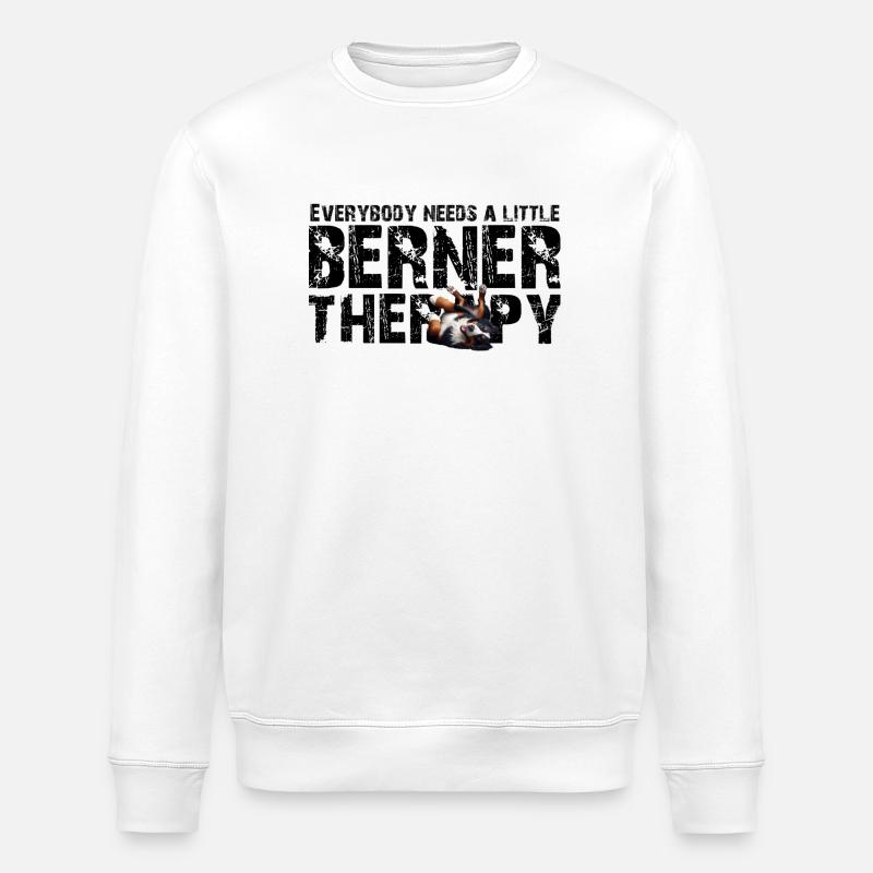 Bouvier bernois - Sweat bio ROLLER Stanley/Stella Unisexe - blanc