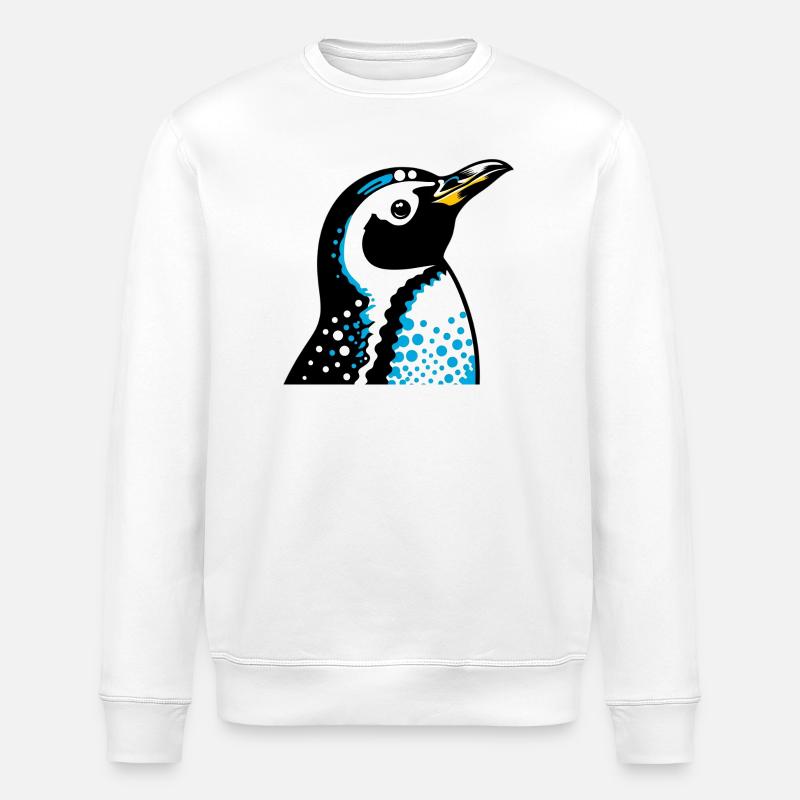 Penguin - Stanley/Stella ROLLER Unisex Organic Sweatshirt - white