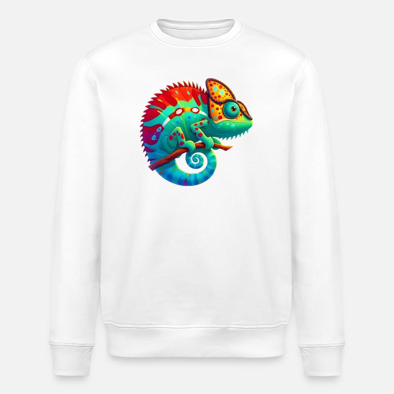 Chamäleon - Stanley/Stella Unisex Bio-Sweatshirt ROLLER - Weiß