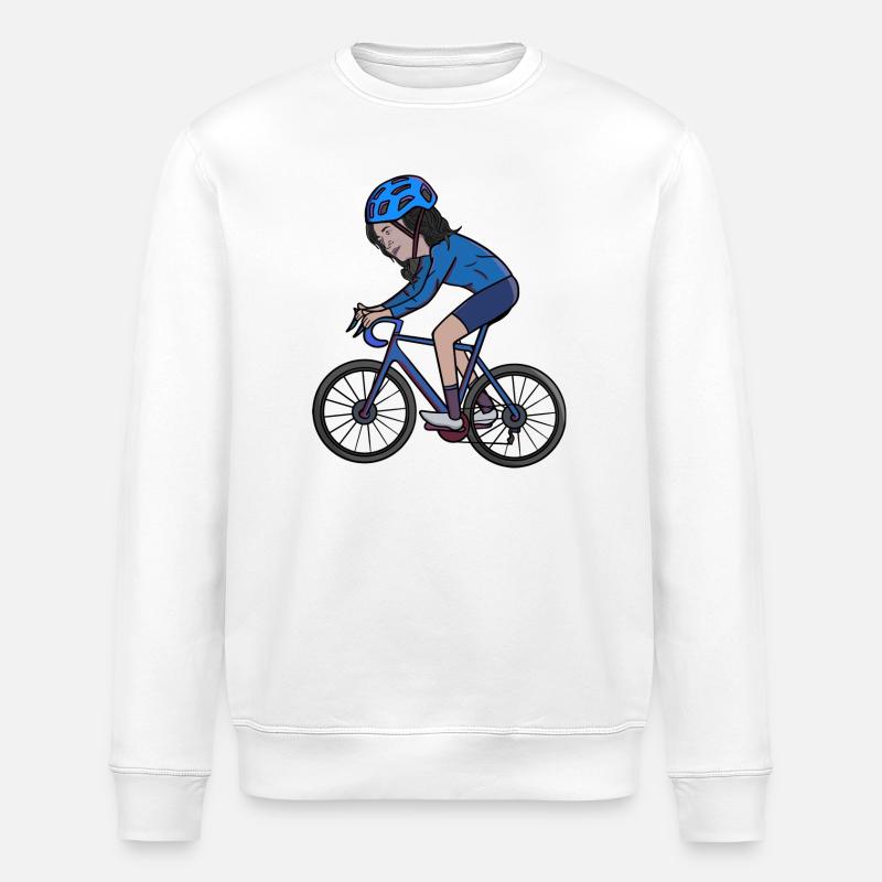 Vélo Kamala Harris - Sweat bio ROLLER Stanley/Stella Unisexe - blanc