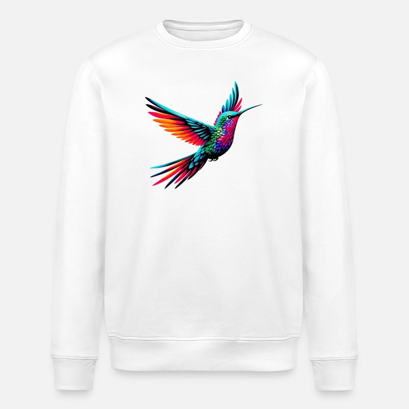 Colibri - Sweat bio ROLLER Stanley/Stella Unisexe - blanc