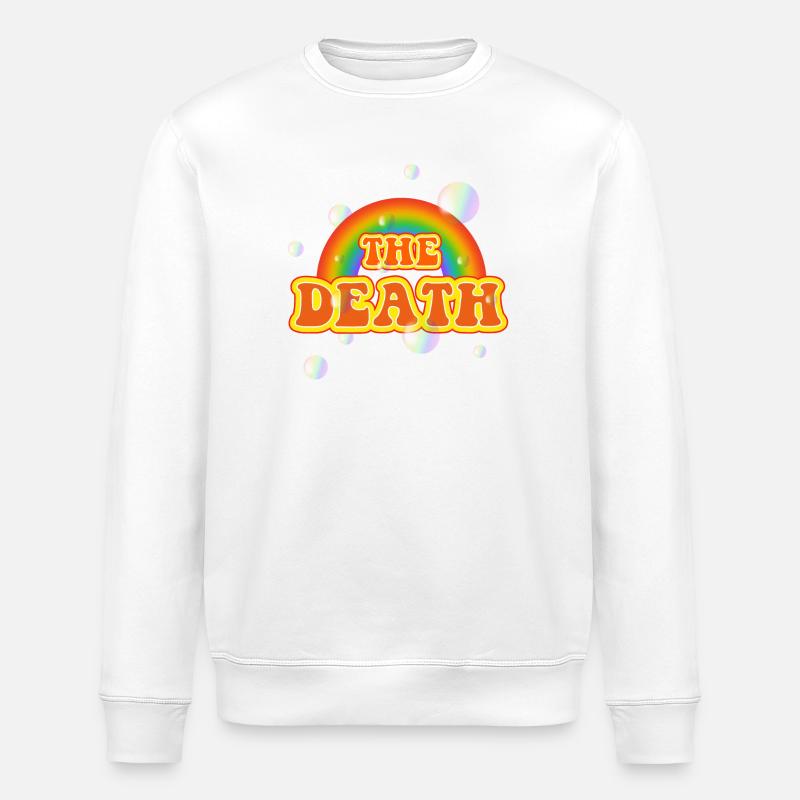 The Death Regenbogen - Stanley/Stella Unisex Bio-Sweatshirt ROLLER - Weiß