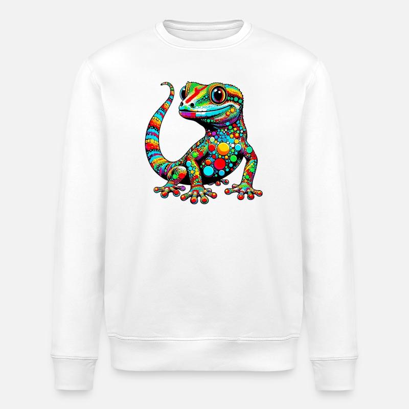 Gecko - Sweat bio ROLLER Stanley/Stella Unisexe - blanc