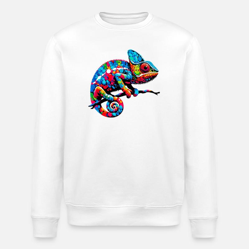Chamäleon - Stanley/Stella Unisex Bio-Sweatshirt ROLLER - Weiß