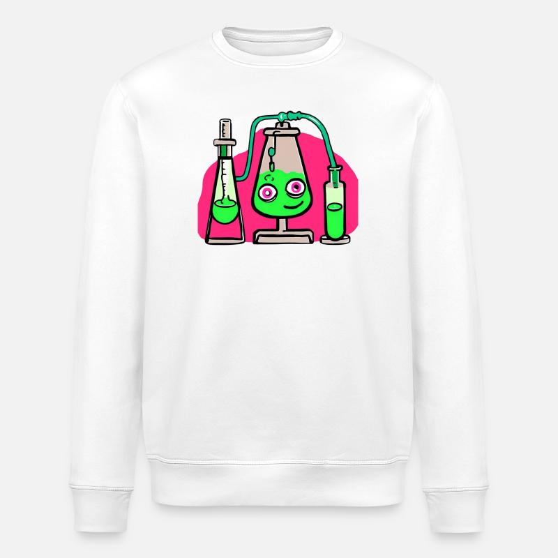 Wissenschaft Studium - Stanley/Stella Unisex Bio-Sweatshirt ROLLER - Weiß