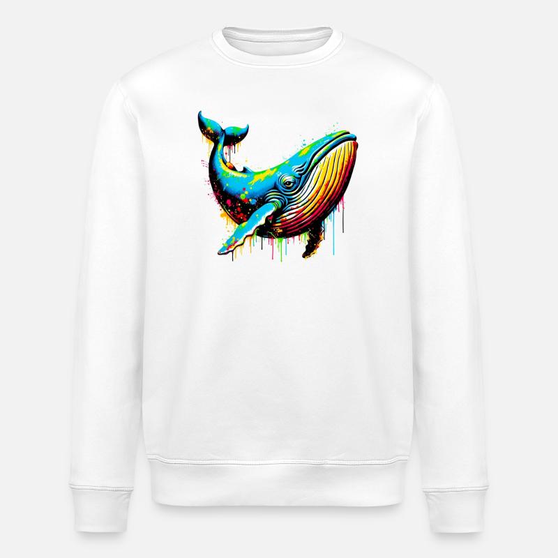 Wal - Stanley/Stella Unisex Bio-Sweatshirt ROLLER - Weiß