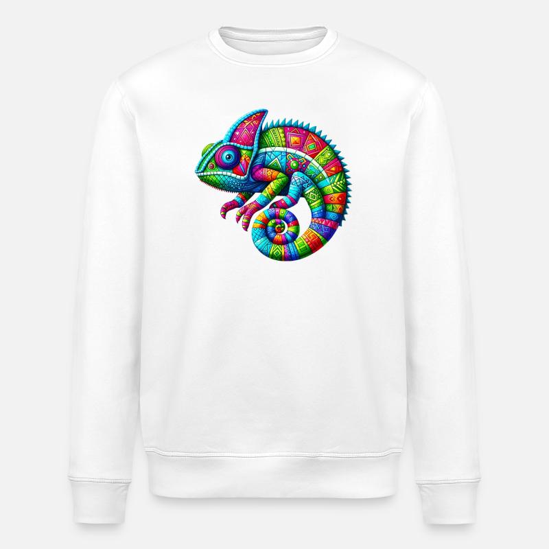 Chamäleon - Stanley/Stella Unisex Bio-Sweatshirt ROLLER - Weiß