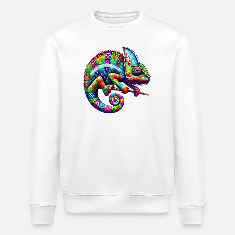 Chamäleon - Stanley/Stella Unisex Bio-Sweatshirt ROLLER - Weiß