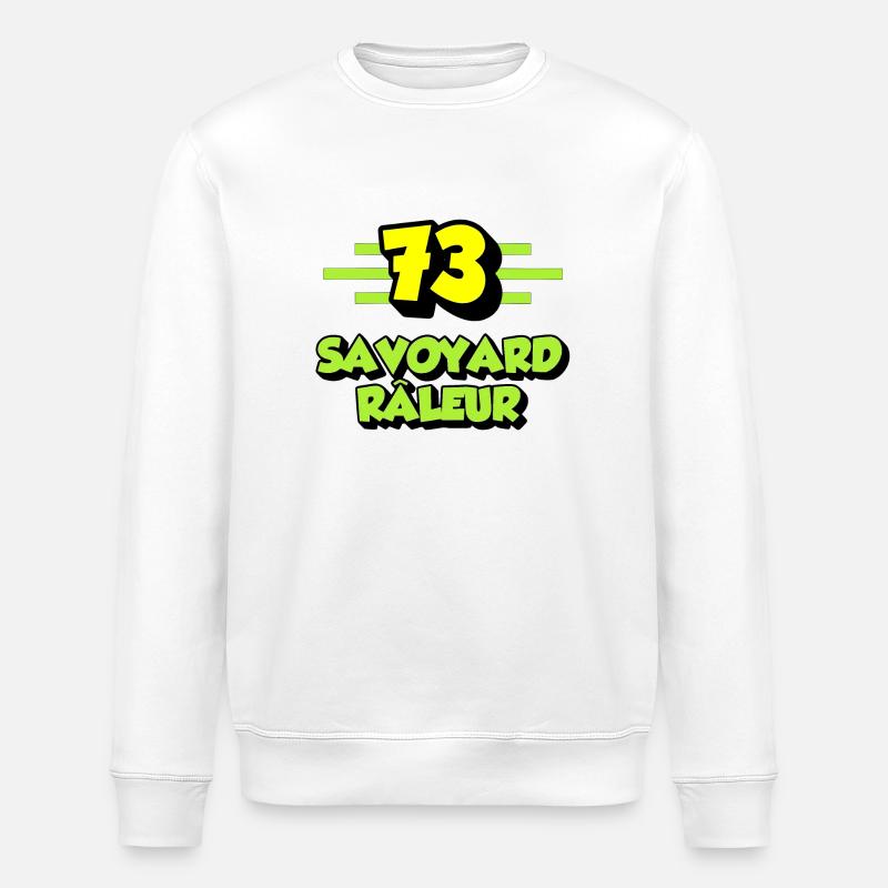Klagender Savoyer - Stanley/Stella Unisex Bio-Sweatshirt ROLLER - Weiß