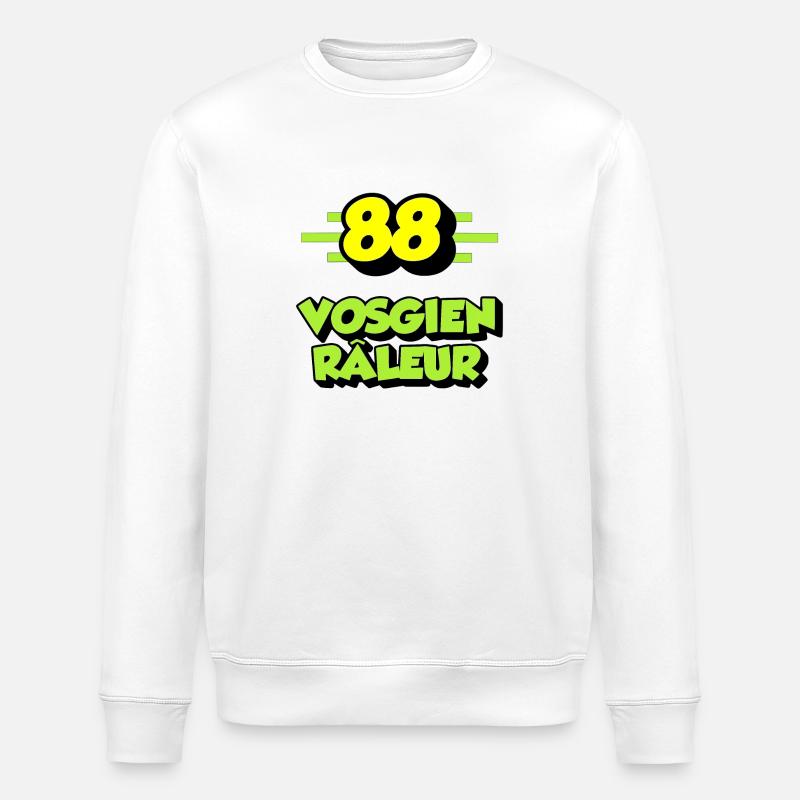 Complaining Vosges - Stanley/Stella ROLLER Unisex Organic Sweatshirt - white
