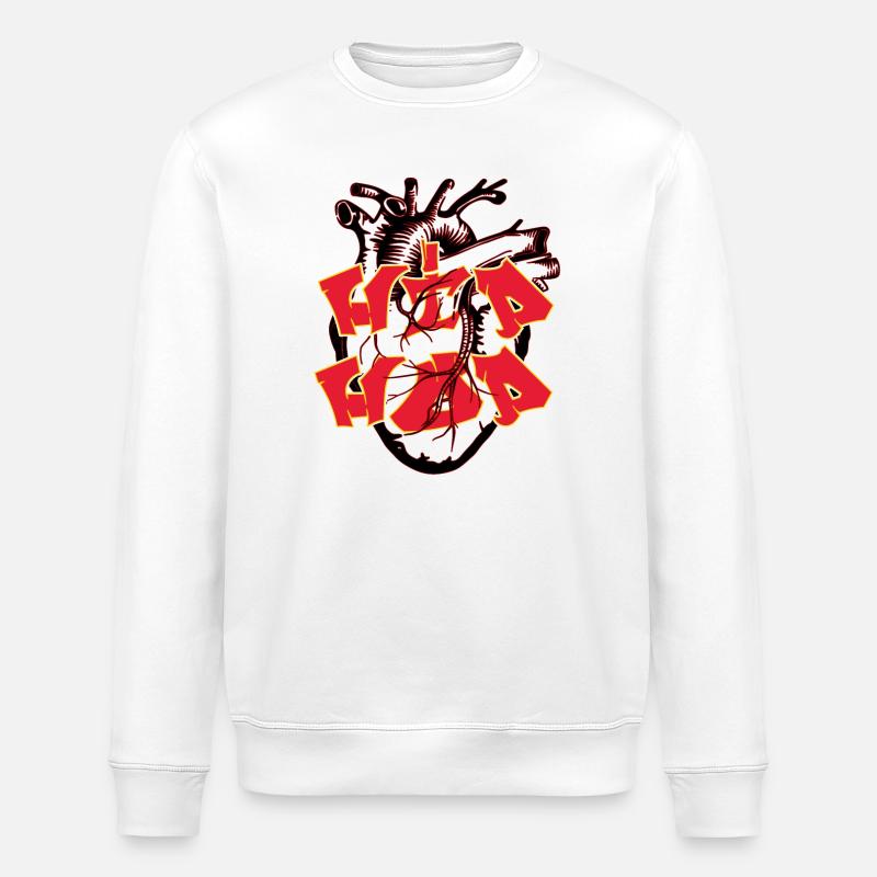 HIP HOP - Retour aux sources - Sweat bio ROLLER Stanley/Stella Unisexe - blanc