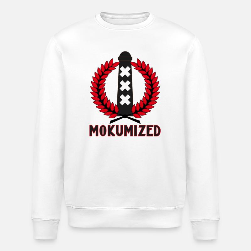 Mokumisé - Sweat bio ROLLER Stanley/Stella Unisexe - blanc