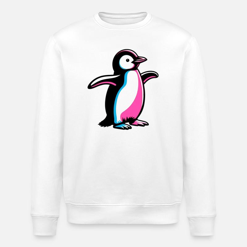 Pingouin - Sweat bio ROLLER Stanley/Stella Unisexe - blanc